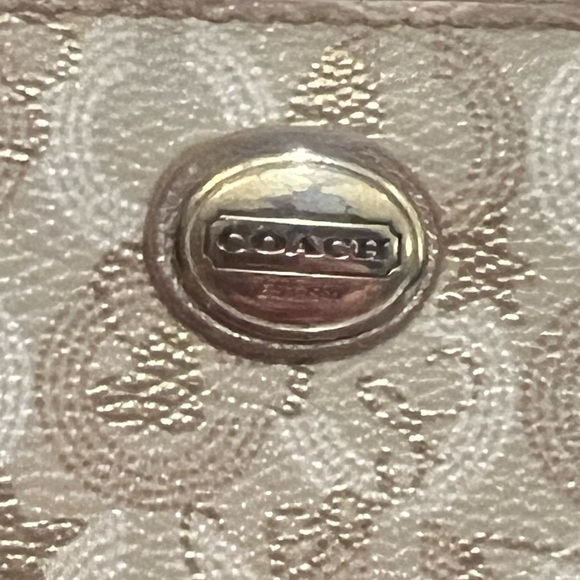 Coach Long Zip Around Wallet - Picture 12 of 16